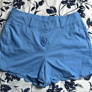 Lane Bryant Sz 16 scallop leg shorts